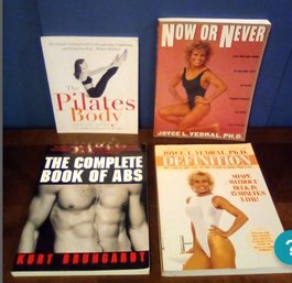 Now Or Never & Definition By Joyce L Vedral, PH.D, The Pilates Body, The Complete Book Of Abs. JPA/E2