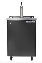 Beverage-Air-Black Commercial Single Tap Kegerator  Model BM23B  New $2600