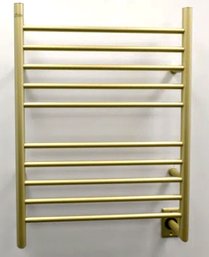 A Heated Towel Warmer By Amba - New IN Box - Brass Tone