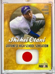 Shohei Ohtani** 2012 Rookie Phenoms 'Japanese High School Sensation (Shohei Otani*)' High School Card