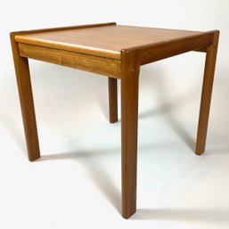 Danish Mid Century Teak End Table