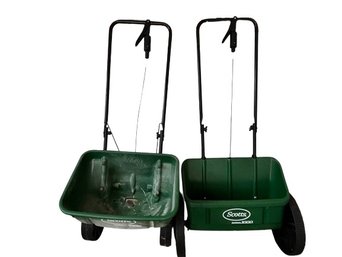 2 Scotts Fertilizer Spreaders - G3