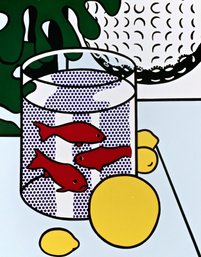 Roy Lichtenstein - Still Life Goldfish Bowl - Offset Lithograph - Archival Paper