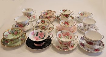 Amazing Collection Of Tea Cups & Saucers #1