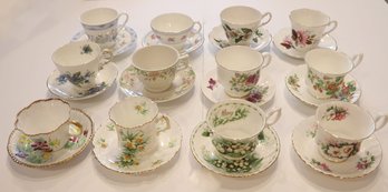 Beautiful Collection Of Tea Cups & Saucers #5
