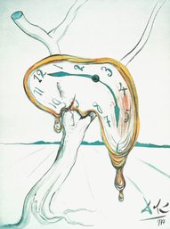 Salvador Dali - Tearful Soft Watch - Limited Edition - Offset Lithograph