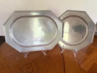 Two Wilton Armetale Serving Pieces