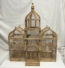 Large Ornamental Birdcage With Stand