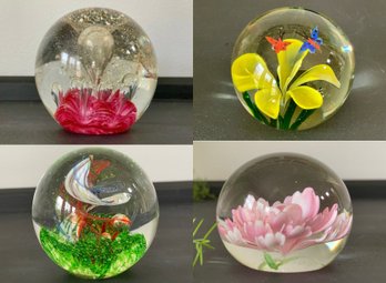 Glass Paperweight Collection