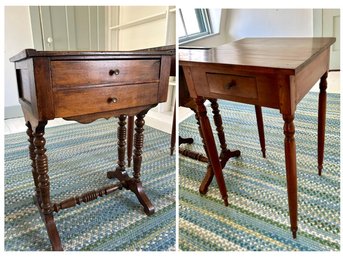 Pair Of Antique Side Tables