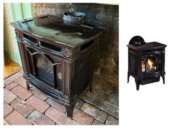 Hampton Cast Iron Direct Vent Freestanding Gas Stove Fireplace