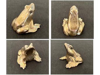 Tiffany & Co. Sterling Silver Frog  1.73 T.oz