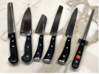 Wusthof  Knives And Sharpener