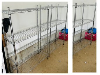 Set Of Three Metro Shelves