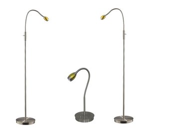 Daylight 24 - Focus Adjustable LED Daylight Floor And Table Lamps