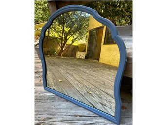 Vintage Blue Mirror