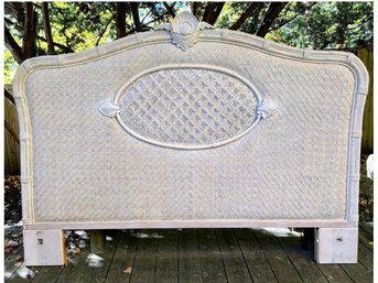 Statement Wicker Headboard - King Size