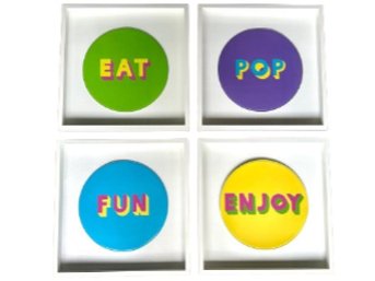 Pop Art - Set Of 4