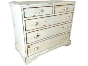 Vintage Eddy West Painted Pine Dresser