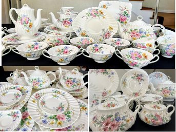 Large Lot Of Royal Doulton Fine China, Arcadia Pattern