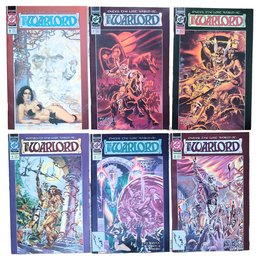 1992 DC WARLORD #1 Thru 6 RETURN TO THE LOST WORLD OF THE WARLORD SIX ISSUE MINI SERIES