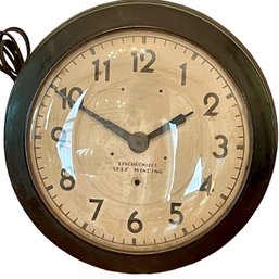 20' Vintage Electric Wall Clock.