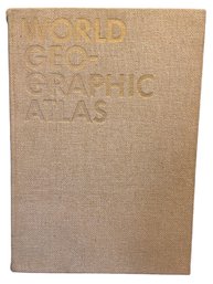 Valuable 1953 World Geographic Atlas By Herbert Bayer, Privately Printed For  Container Corp' Of America.