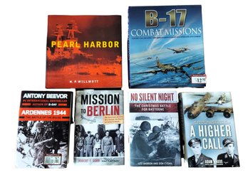 Great Group Of 6 Hardcover World War II Related Books