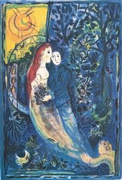 Marc Chagall - Wedding -  Limited Edition - Offset Lithograph