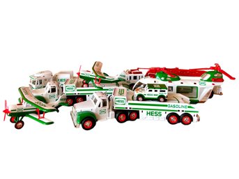 Collection Of  Hess Toy Truck , Planes And More.