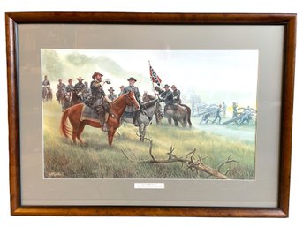 Mort Kunstler Lee's 'old War Horse' Signed And Number Civil War Lithograph With COA. #2