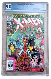 1983 Marvel Comics #166 Uncanny X-Men PGX 9.0  1st Appearance Of Lockheed