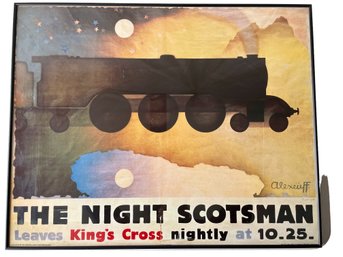 The Night Scotsman, Frame Reproduction Poster.