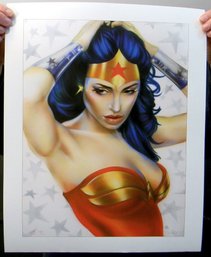 Wonder Woman By Shen, Signed And Numbered