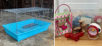 Hamster Cage And Accessories