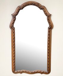 A Cared Wood Mirror