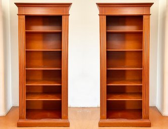 A Pair Of Mahogany Bookcase By ABC Carpet And Home