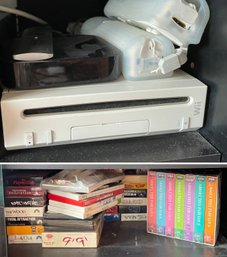 Wii, Games, Accessories, And Tons Of Media From DVD's To VHS!