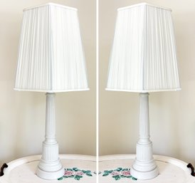 A Pair Of Italian Ceramic Lamps