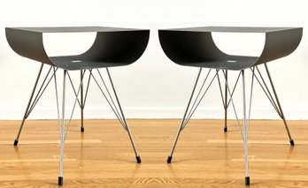 A Pair Of Fab Modern End Tables By Pure Design