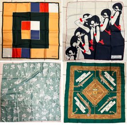 Vintage Scarves By Ted Lapidus And More