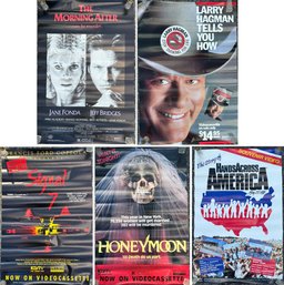 Vintage Movie Posters - Now On Video Cassette!