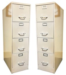 Twin Metal File Towers - Oh, The Storage Possibilities!