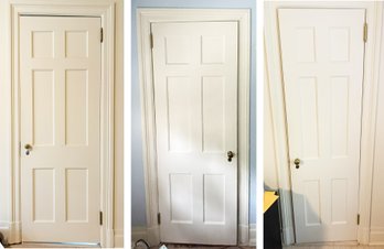 15 Plus Hard Wood Six Panel Doors - Upstairs