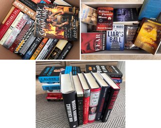 A Large Assortment Of Hardcover Books