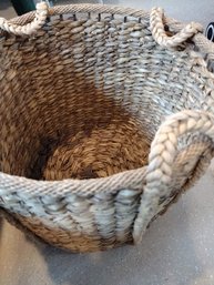 Handled Wicker Basket