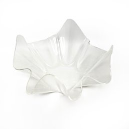 Acrylic Handkerchief Bowl-