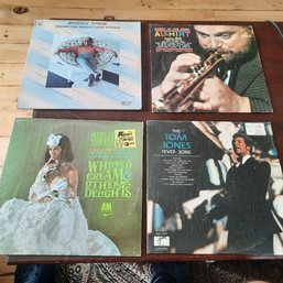#148 - Vintage Lot Of 5 Jazz & Classic Record Albums In Good Playing Condition