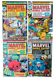 1975-1976 Marvel Double Feature Captain America And Iron Man 14,15,16,17