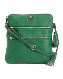 Gorgeous Anne Klein Green Traveler Crossbody Bag With Adjustable Strap - New With Tags